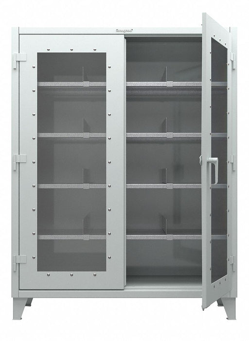 Strg Cab 72 x60 x24 DrkGry 4Shlv