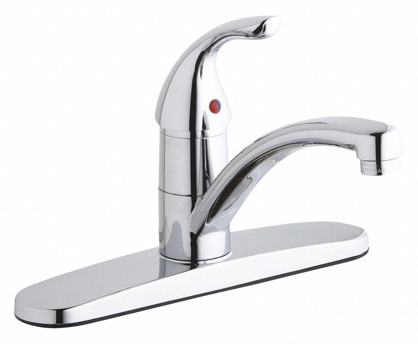 Single Lever Kitchen Faucet Plate