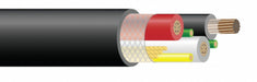 Cable G-GC 3 Cond 4 AWG Black 25 ft
