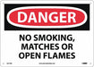 Danger No Smoking Matches Or Open Flames