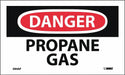 Danger Propane Gas Label PK5