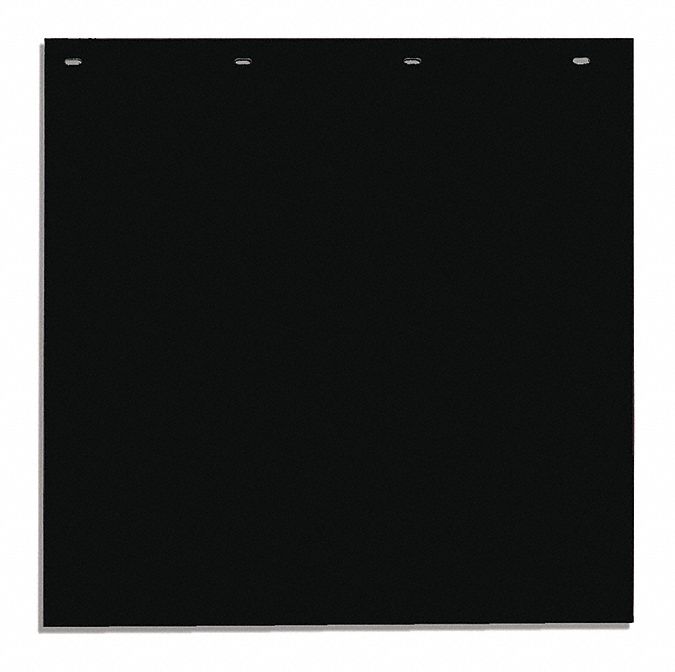 Mudflap Black Polymer 24 x 24 PK2