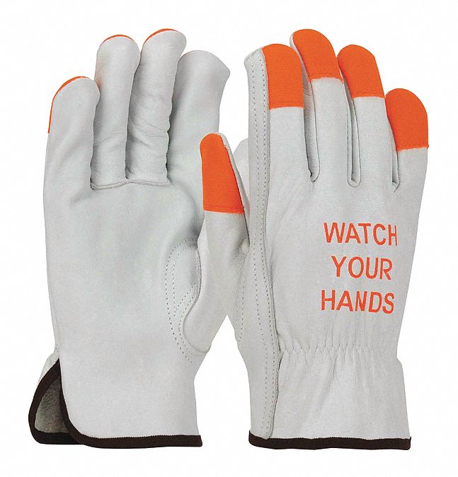 Leather Drivers Gloves Econ Grade M PK12