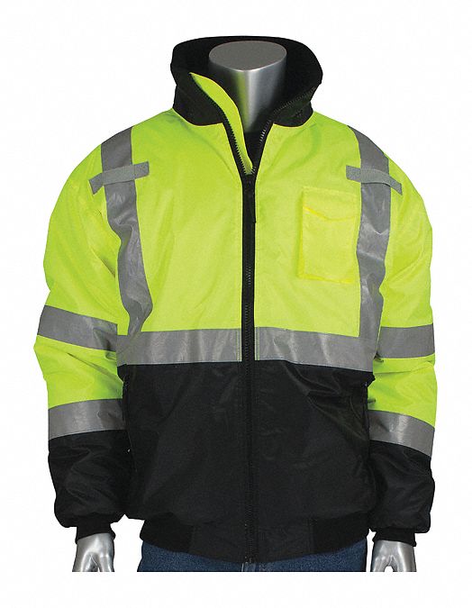 Hi-Visibility Jacket Lime Yllw S