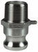 Cam and Groove SS Adapter x MNPT 1-1/4 