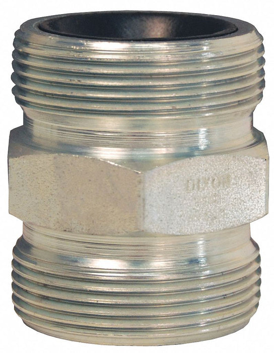 Ground Joint Spud Dbl 2 NPSM Iron