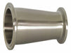 Clamp Concentric Reducer 304 SS 2 x1.5 