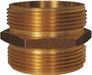 Double Male Hex NippleBR 2.5 NPTx2.5 NST