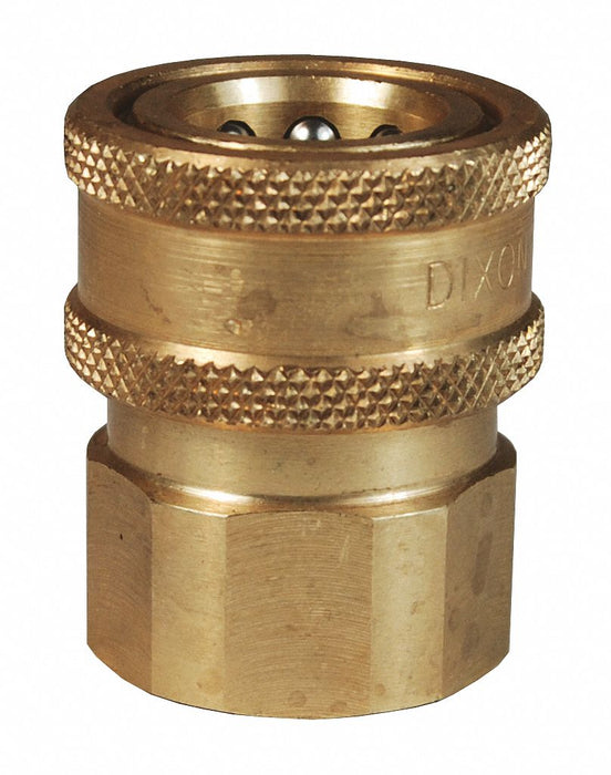 VSeries Valved CouplerBR 1/4 FNPTF 1/4 