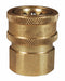 VSeries Valved CouplerBR 1/4 FNPTF 1/4 