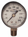 ABS Dry Gauge 1/4 0-160psi 2 Face