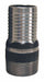 King Nipple NPT Threaded Unplated ST 2 