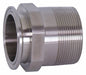 Male Clamp Adapter 304SS 1 OD 1 NPT