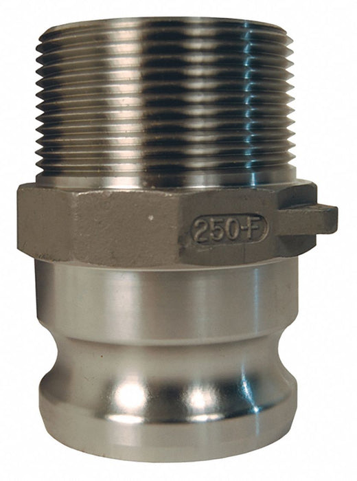Cam and Groove Adapter x MNPT 3 SS