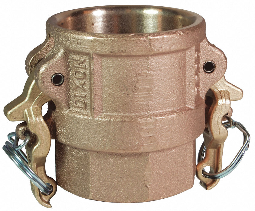 Cam and Groove Coupling 2-1/2 Brass