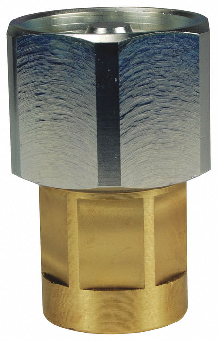 WSeries HexNut FeMNPT 1 Coupler 1 BR