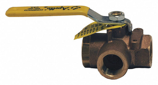 Brass Diverting 3Way Ball Valve L 3/4 