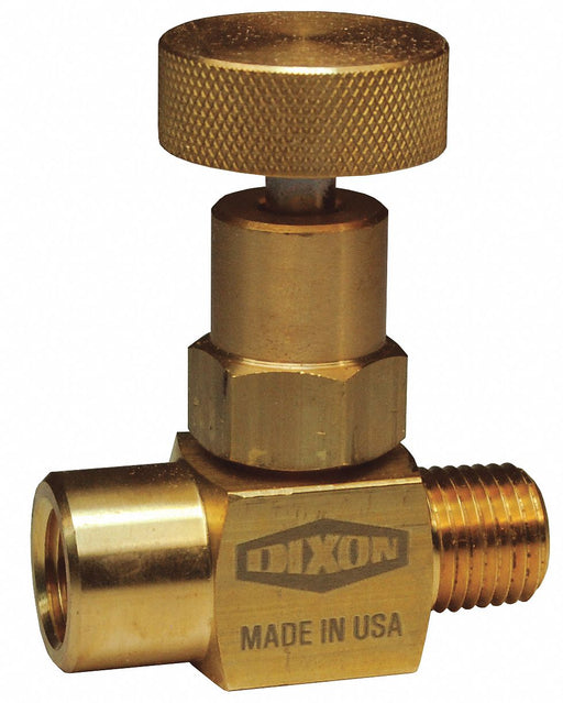 Mini Needle Valve Male to Female BR 1/4 