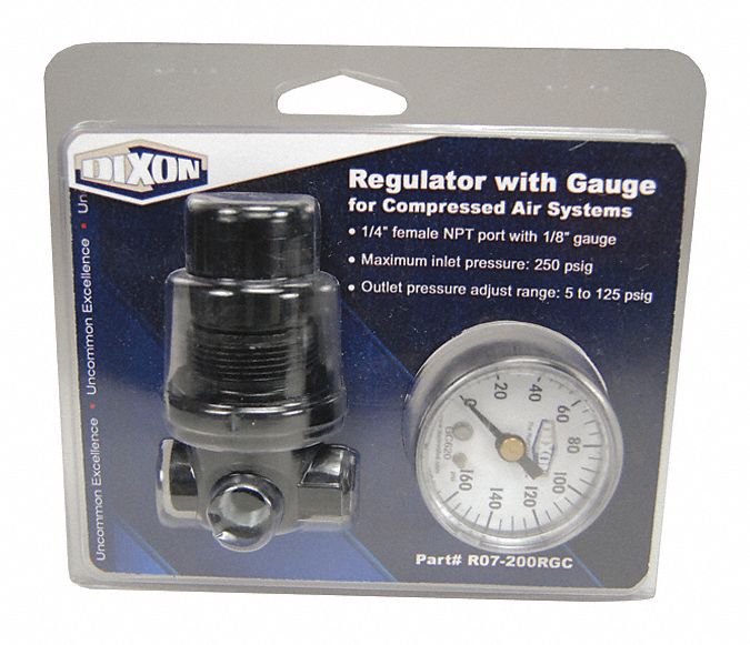 Series 1-Carded Miniature Regulator 1/4 