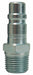 Industrial Male Plug Steel 1/4 x3/8 
