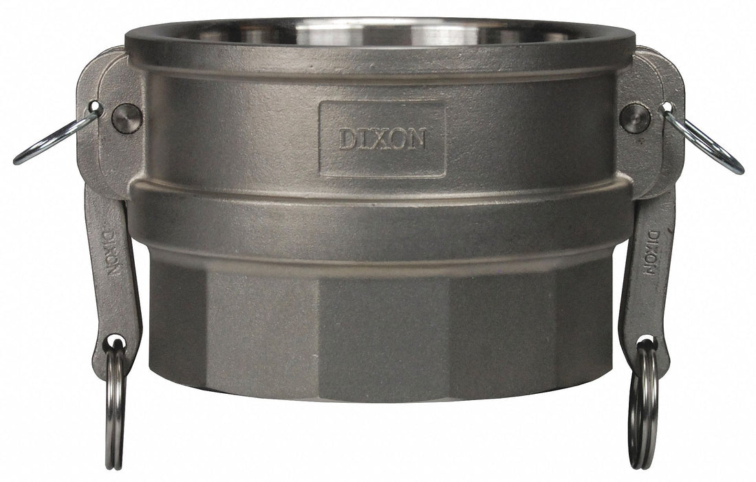 Cam and Groove SS Coupler x FNPT 4 