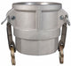Cam and Groove Coupling 1/2 Aluminum
