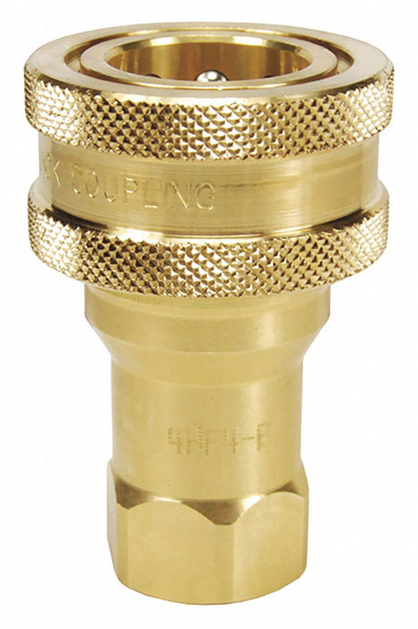 HSeries Poppet FNPT 1 Coupler 1 BR