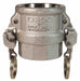 EZ Cam and Groove Coupler x MNPT 1.5 SS