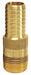 King Nipple NPT Threaded Brass 1 