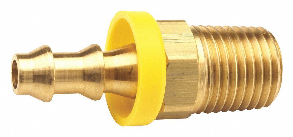 MNPT 1/2 xPushon Hose Barb 1/2 