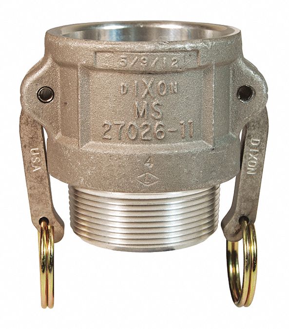 Cam and Groove Coupler x MNPT 1-1/2 AL