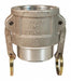 Cam and Groove Coupler x MNPT 1-1/2 AL