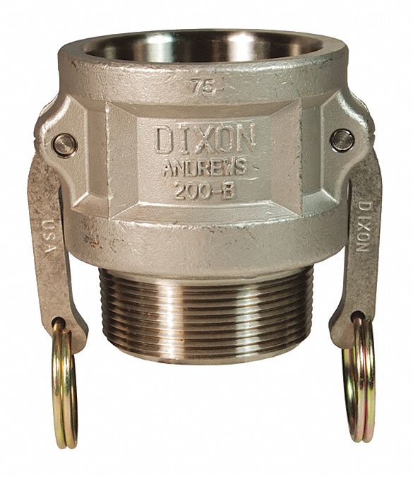 Cam and Groove Coupler x MNPT 3/4 SS