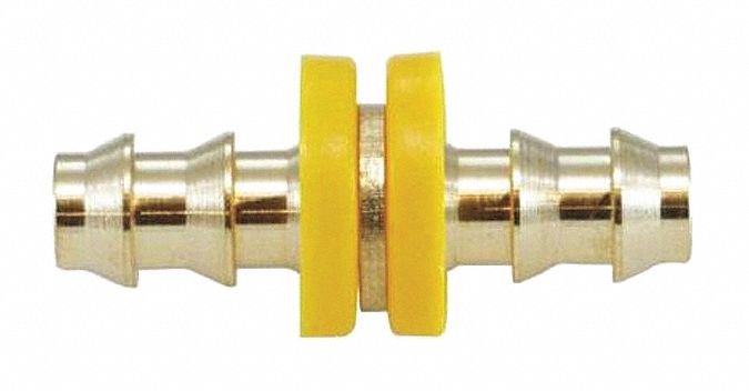 Push on Hose Fitting 1/4 x1/4 BarbxBarb