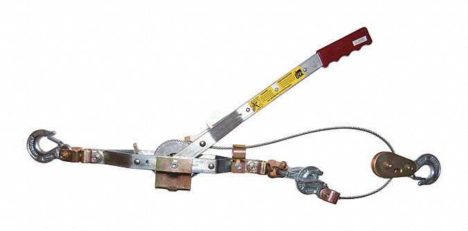 Cable Puller 1 to 2 t 12 ft Cable USA