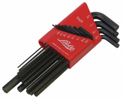 SAE Long Arm Hex Key Set 12Pc