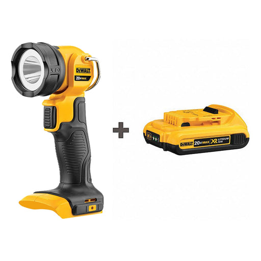 Cordless Flashlight 20V MAX Battery