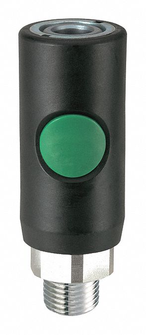 High Flow Safety Coupler 1/4 In MNPT