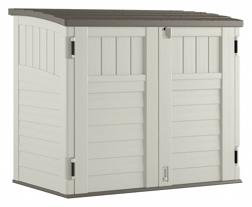 Horizontal Resin Shed 34 cu ft.