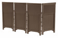 Wicker Outdoor Screen Enclosure Resin