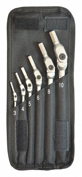 Chrome HexPro Wrenche 3 to 10mm 6 pcs.