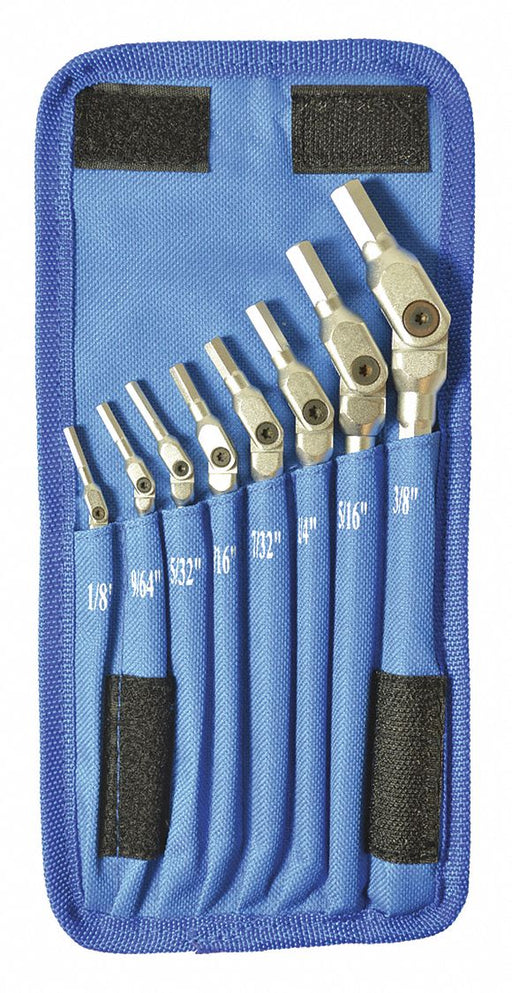 HexPro Wrenche Chrome 1/8-3/8 8 pcs.