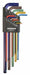 Ball End L-Wrench Set ColorGuard 13 pcs.