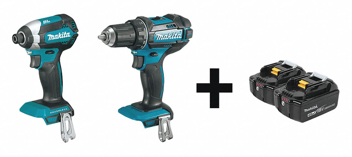 Cordless Combination Kit 2 Tools 18V DC