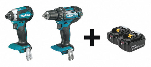 Cordless Combination Kit 2 Tools 18V DC