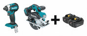 Cordless Combination Kit 2 Tools 18V DC