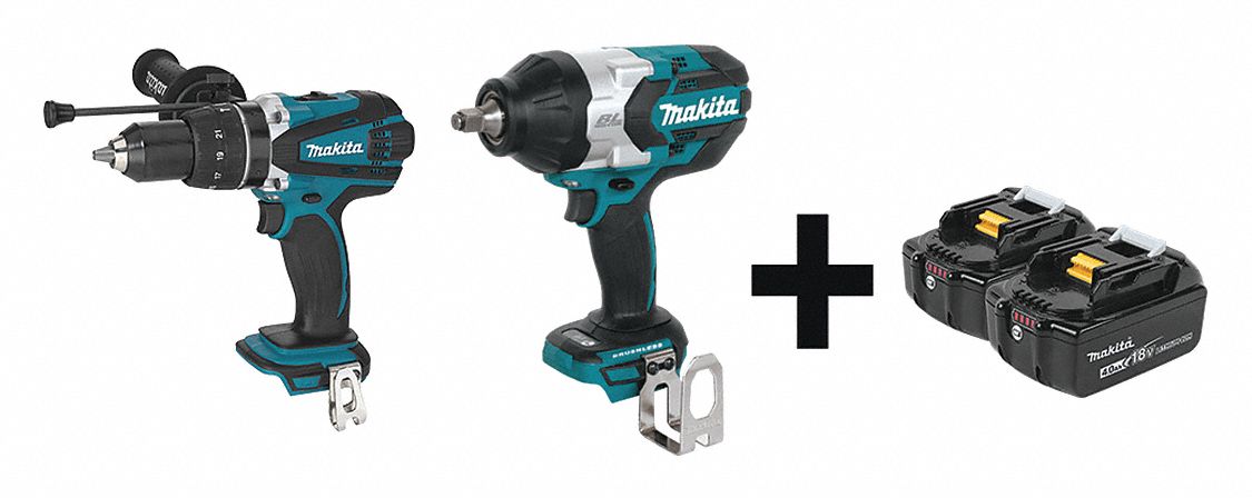 Cordless Combination Kit 2 Tools 18V DC