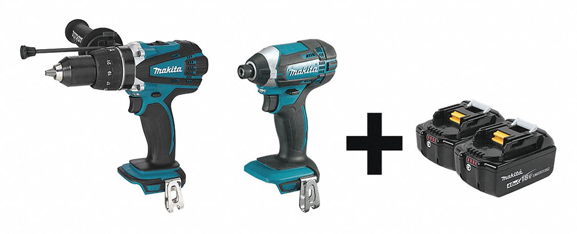 Cordless Combination Kit 2 Tools 18V DC