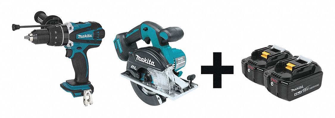 Cordless Combination Kit 2 Tools 18V DC