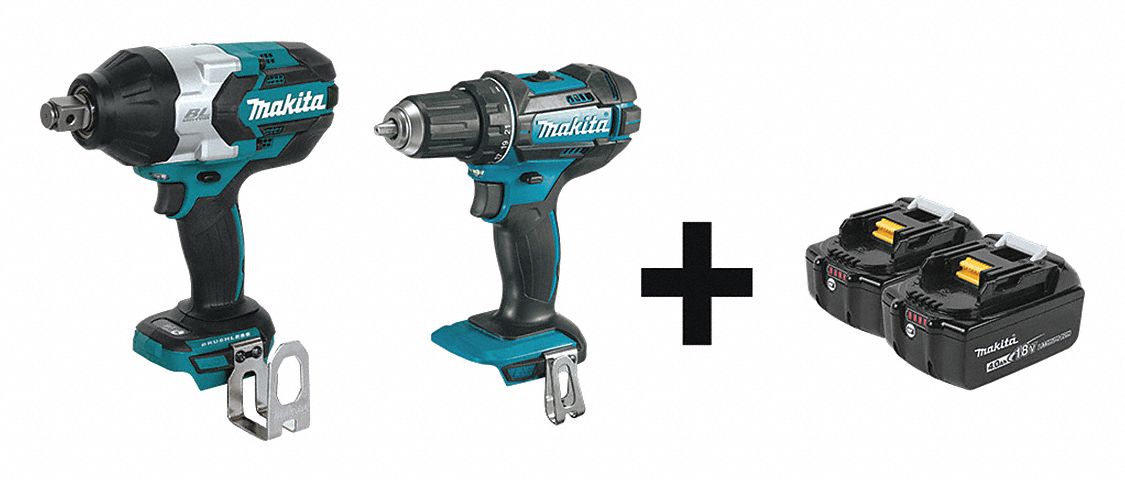 Cordless Combination Kit 2 Tools 18V DC
